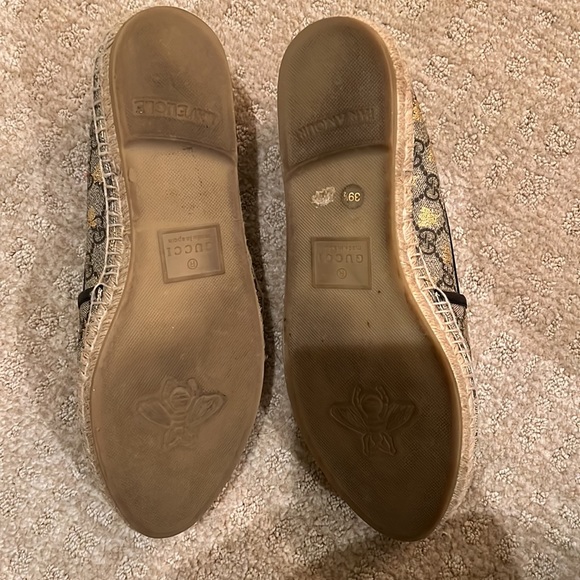 Gucci Espadrilles 39 1/2-worn only a few times.  In GREAT condition! - Picture 2 of 4